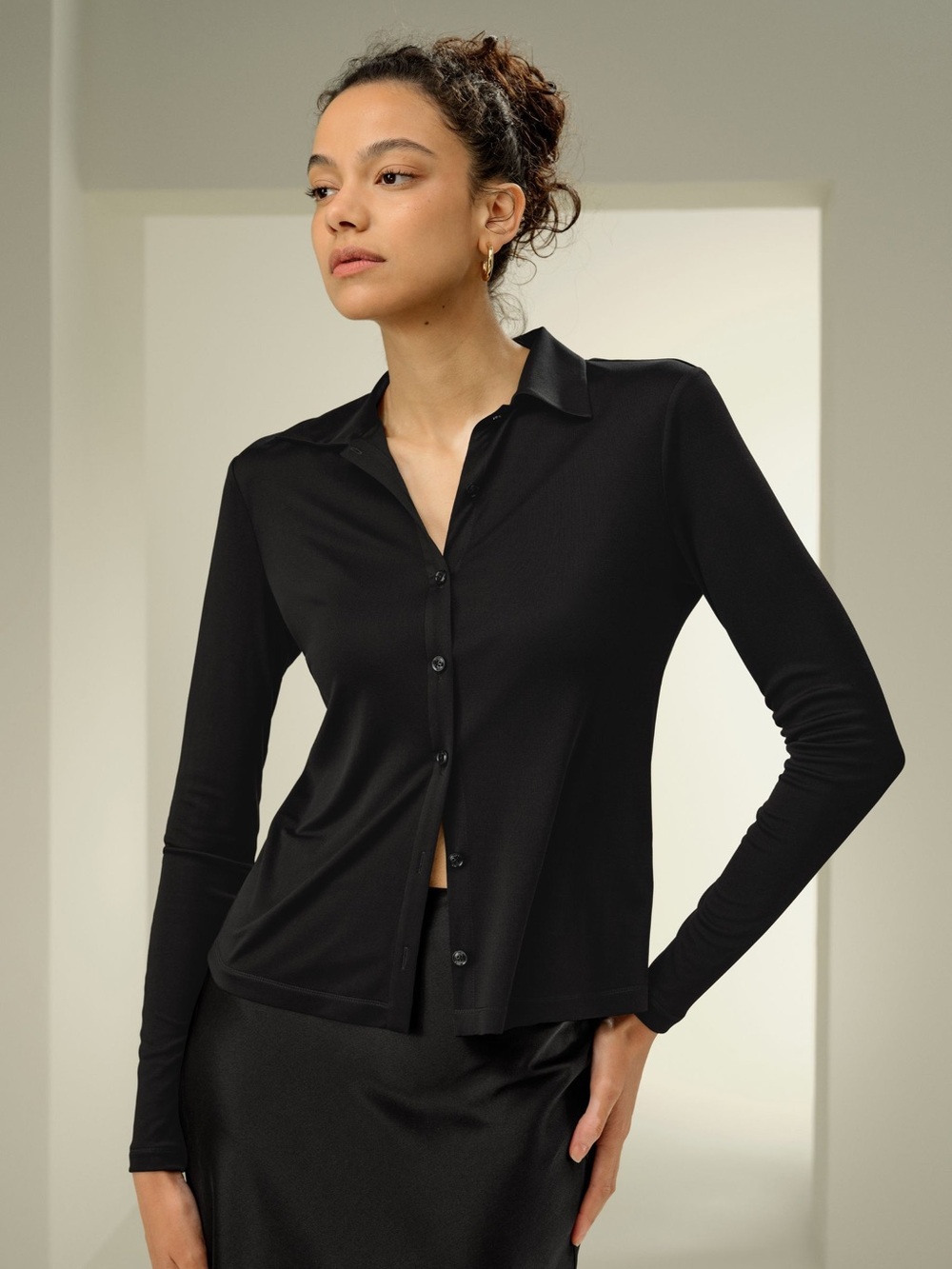 NEW Silk Jersey Top